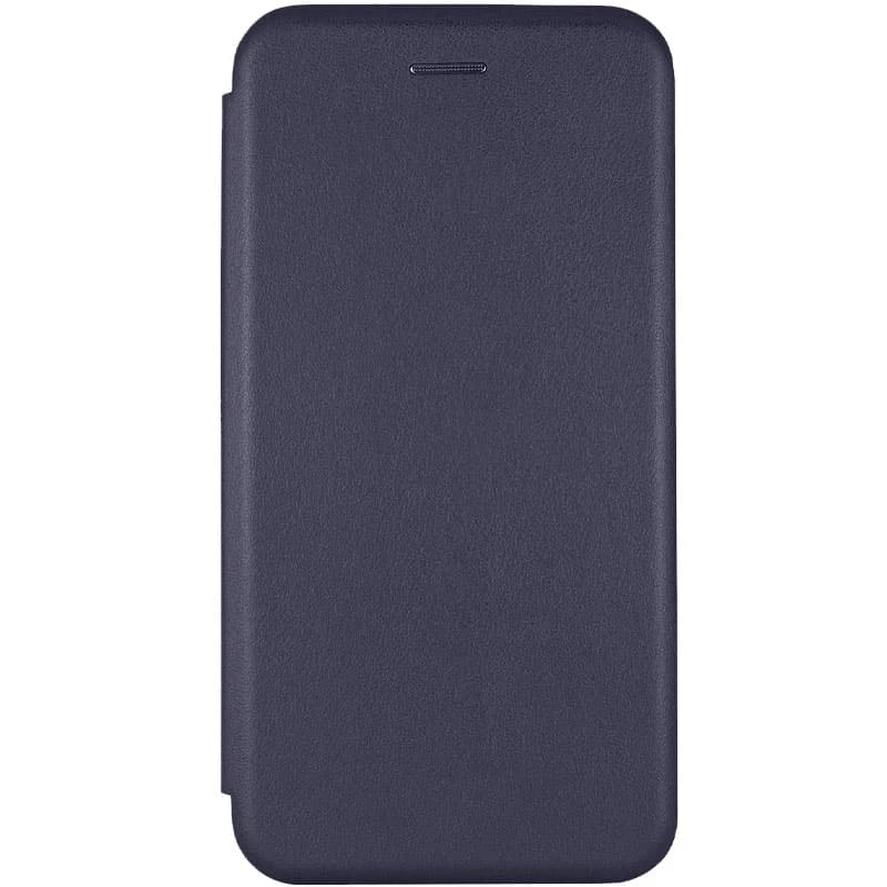 Кожаный чехол-книжка Classy для Xiaomi Redmi Note 8 Pro, Темно-синий, Искусственная кожа, купить оптом с доставкой