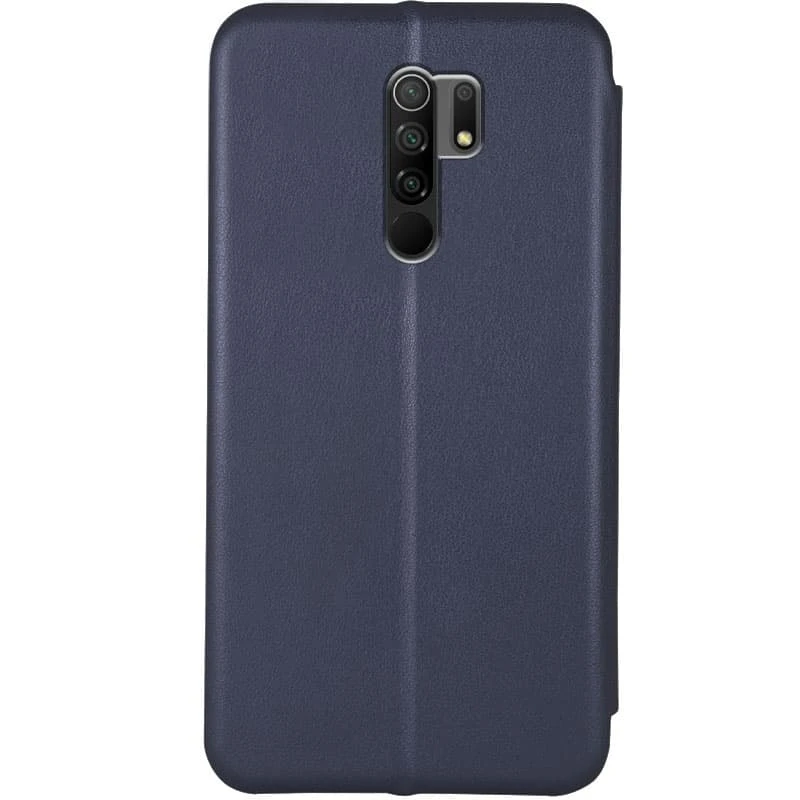 Кожаный чехол-книжка Classy для Xiaomi Redmi Note 8 Pro, Темно-синий 2, Искусственная кожа, купить оптом с доставкой
