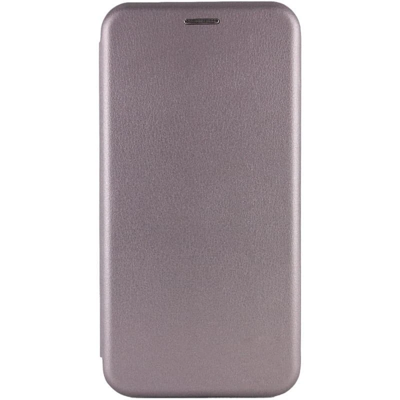 Кожаный чехол-книжка Classy для Xiaomi Redmi Note 8 Pro, Серый, Искусственная кожа, купить оптом с доставкой