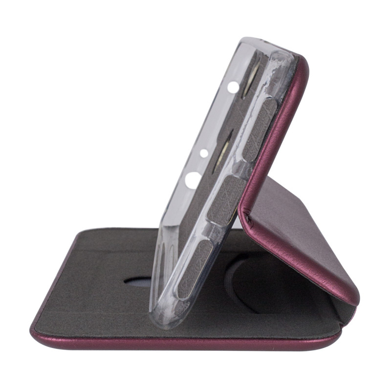 Кожаный чехол-книжка Classy для Xiaomi Redmi Note 8 / Note 8 2021 на картинке №2