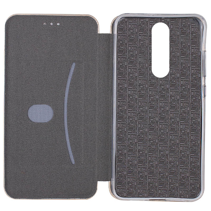 Кожаный чехол-книжка Classy для Xiaomi Redmi 8 на картинке №4