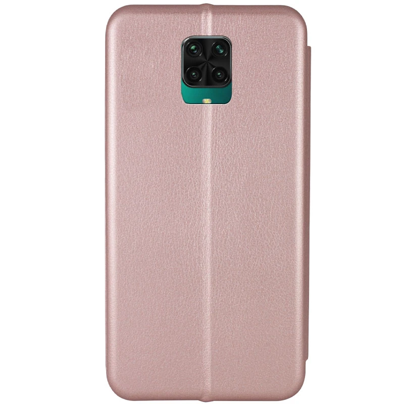 Шкіряний чохол-книжка Classy для Xiaomi Redmi Note 9s / Note 9 Pro / Note 9 Pro Max, Rose Gold 1, Штучна шкіра, купити оптом з доставкою