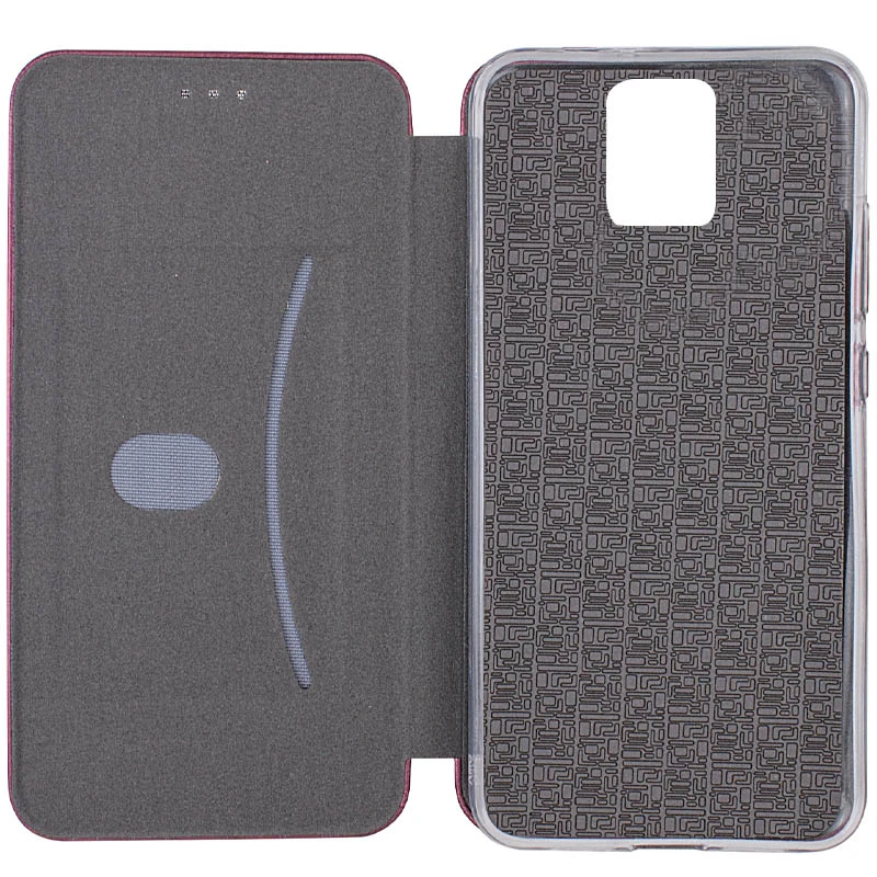 Шкіряний чохол-книжка Classy для Xiaomi Redmi Note 9s / Note 9 Pro / Note 9 Pro Max, Бордовий 4, Штучна шкіра, купити оптом з доставкою