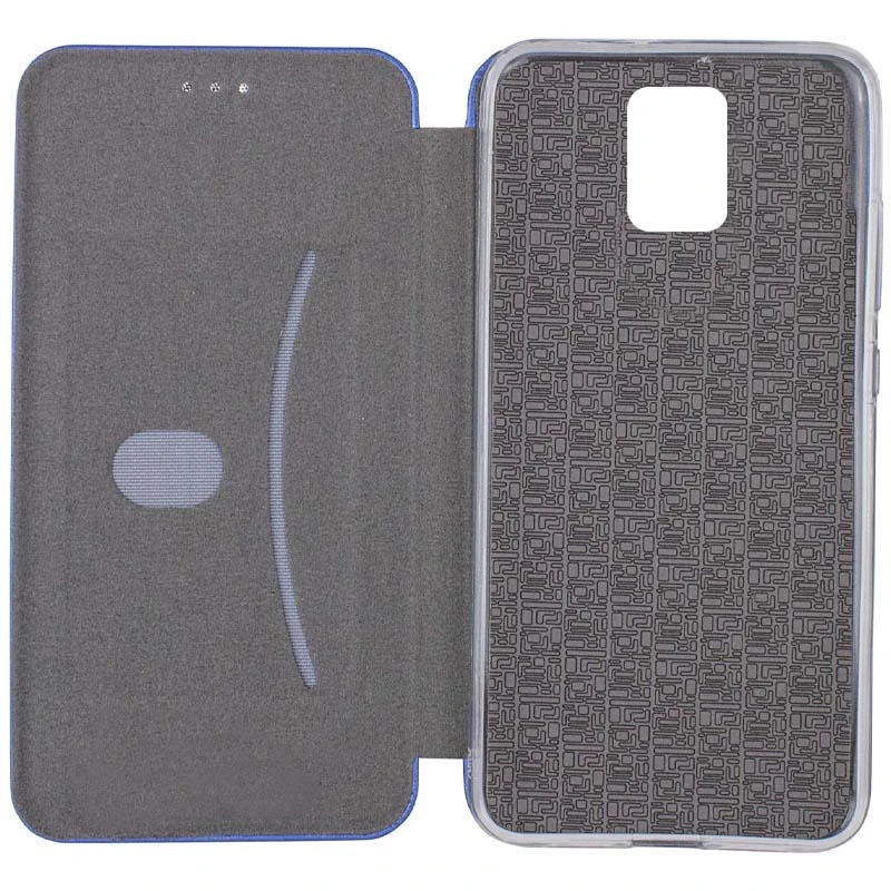 Шкіряний чохол-книжка Classy для Xiaomi Redmi Note 9s / Note 9 Pro / Note 9 Pro Max, Синій 2, Штучна шкіра, купити оптом з доставкою