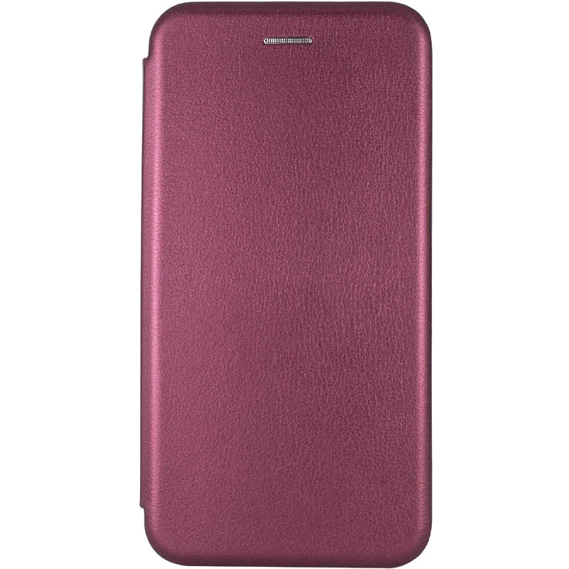Кожаный чехол-книжка Classy для Xiaomi Redmi Note 9 / Redmi 10X, Бордовый, Искусственная кожа, купить оптом с доставкой