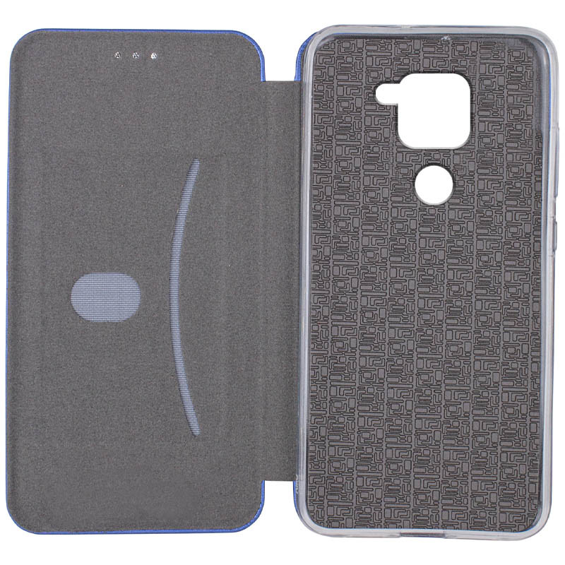 Кожаный чехол-книжка Classy для Xiaomi Redmi Note 9 / Redmi 10X на картинке №3