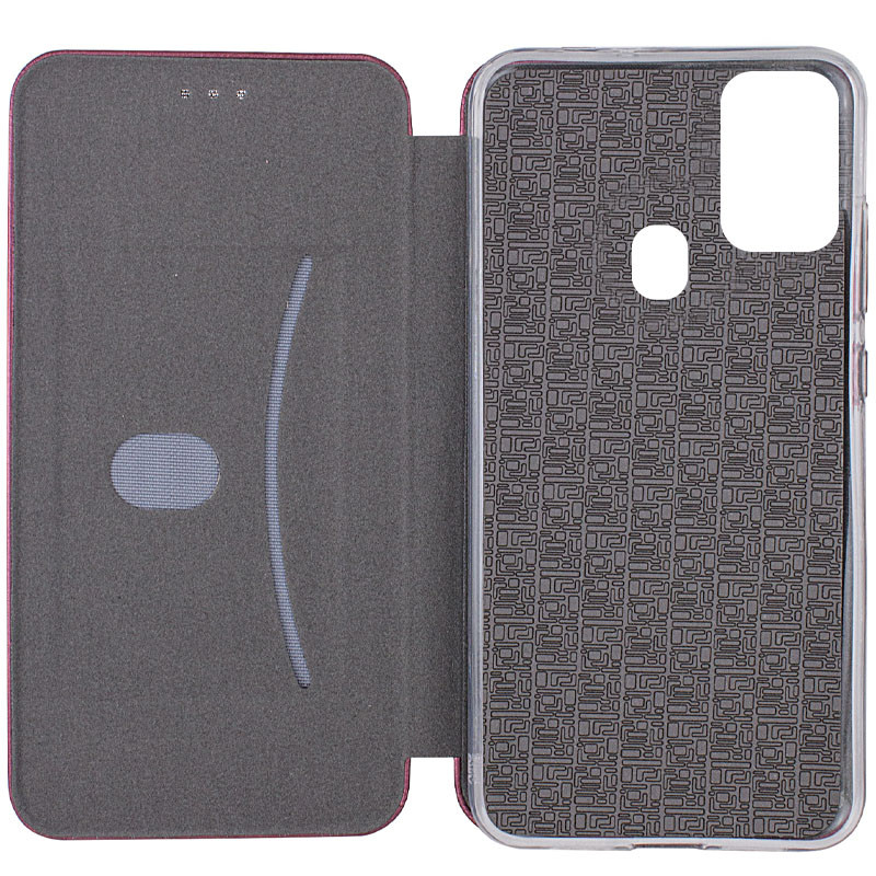 Кожаный чехол-книжка Classy для Samsung Galaxy A21s на картинке №2