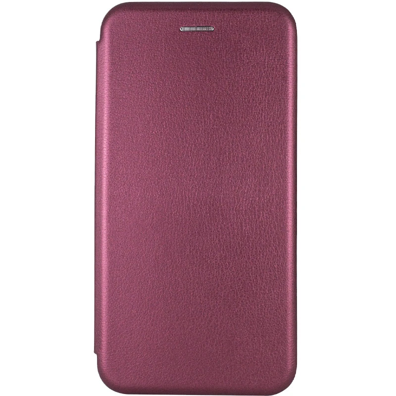 Кожаный чехол-книжка Classy для Xiaomi Redmi 9A, Бордовый, Искусственная кожа, купить оптом с доставкой