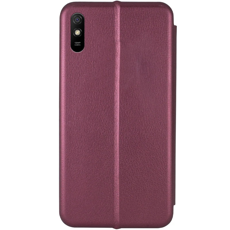 Кожаный чехол-книжка Classy для Xiaomi Redmi 9A, Бордовый 1, Искусственная кожа, купить оптом с доставкой
