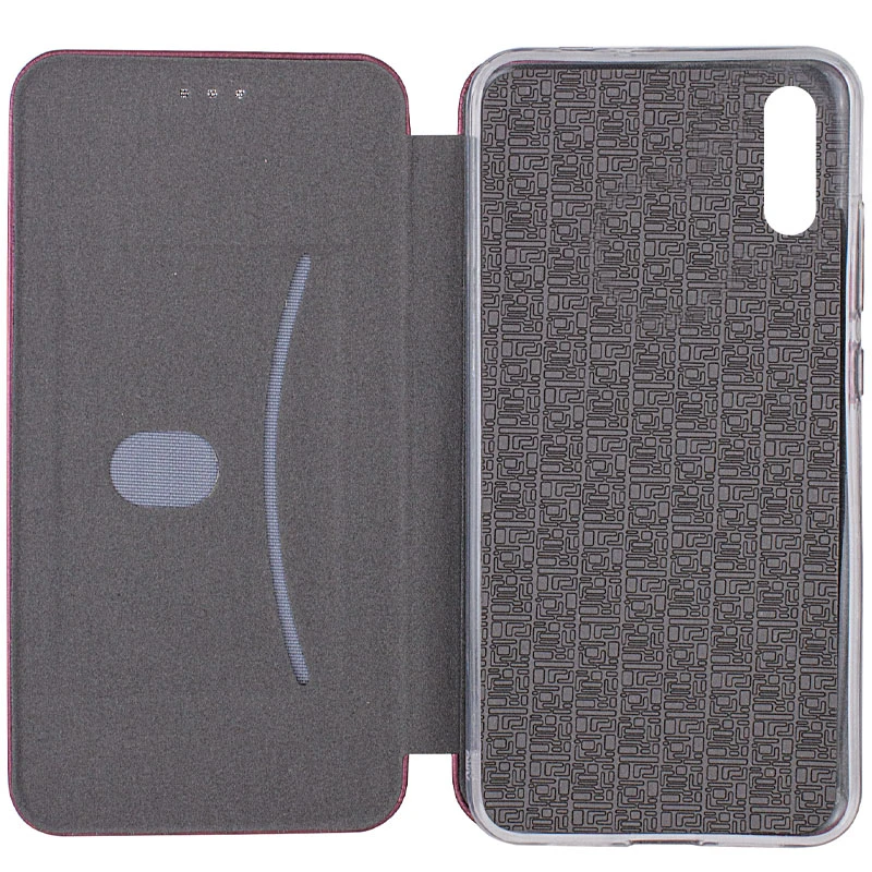 Кожаный чехол-книжка Classy для Xiaomi Redmi 9A, Бордовый 2, Искусственная кожа, купить оптом с доставкой