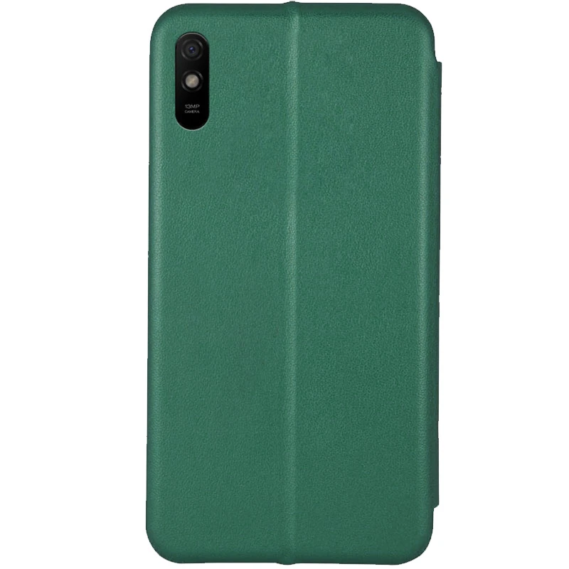 Кожаный чехол-книжка Classy для Xiaomi Redmi 9A, Зеленый 1, Искусственная кожа, купить оптом с доставкой
