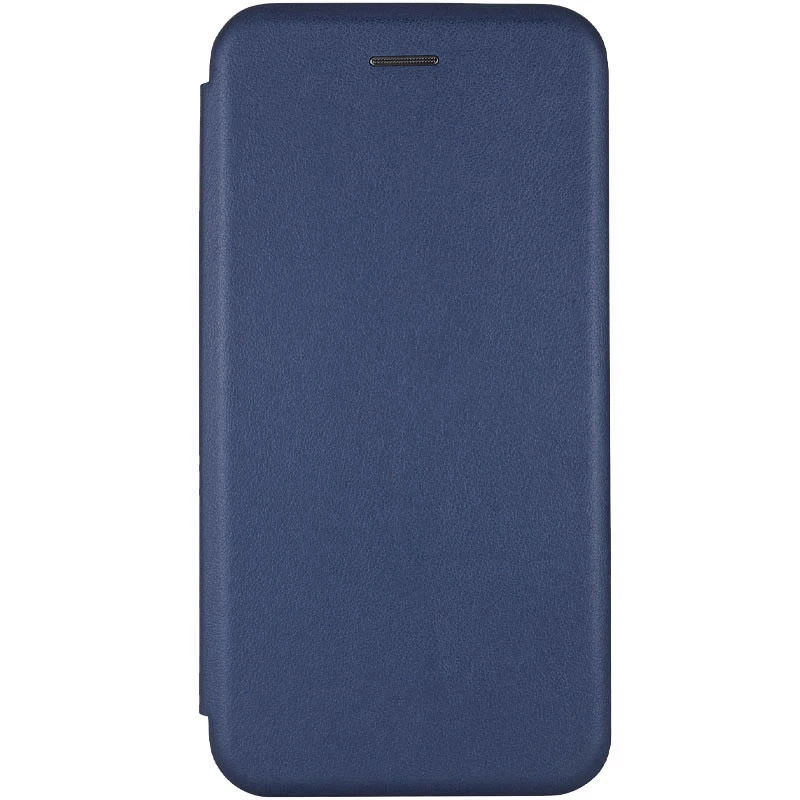 Кожаный чехол-книжка Classy для Xiaomi Redmi 9A, Темно-синий, Искусственная кожа, купить оптом с доставкой