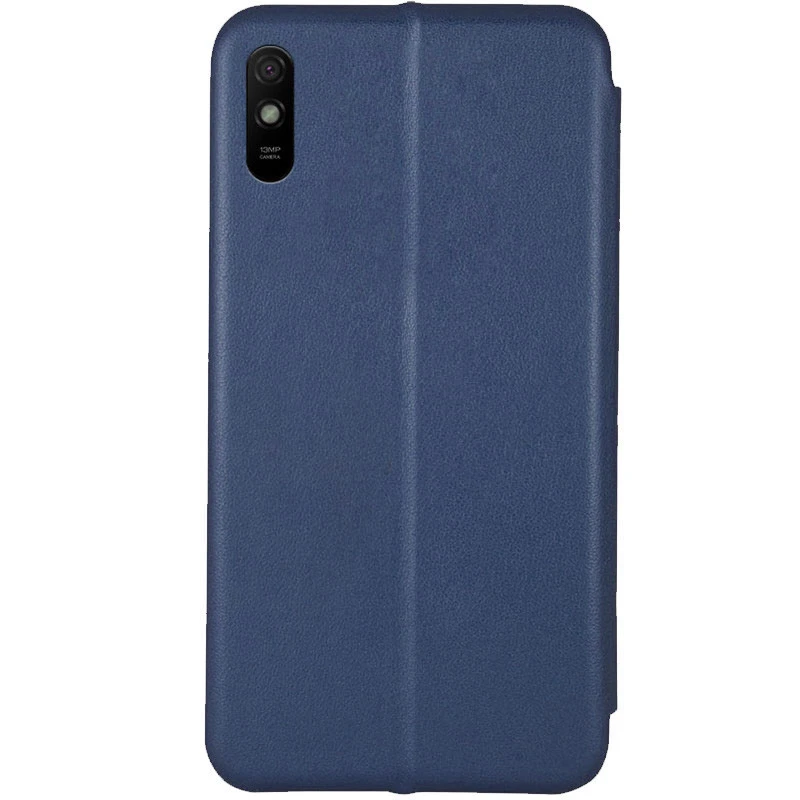 Кожаный чехол-книжка Classy для Xiaomi Redmi 9A, Темно-синий 2, Искусственная кожа, купить оптом с доставкой