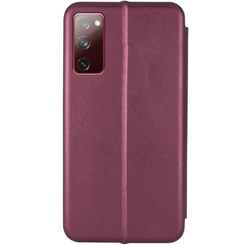 Кожаный чехол-книжка Classy для Samsung Galaxy S20 FE на картинке №3