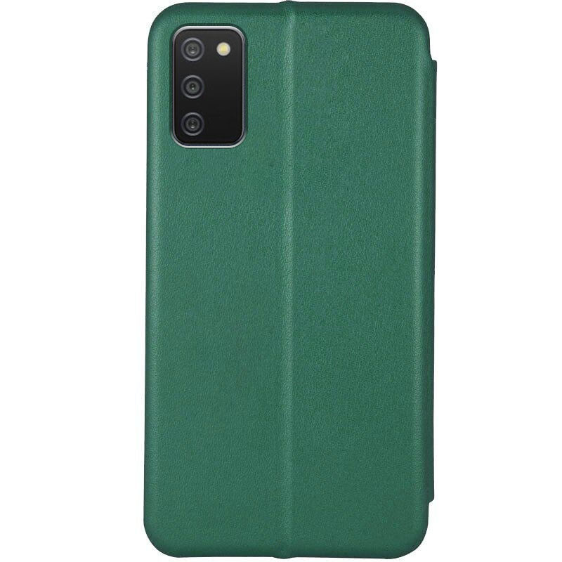 Шкіряний чохол-книжка Classy для Samsung Galaxy A03s / A02s, Зелений 1, Штучна шкіра, купити оптом з доставкою