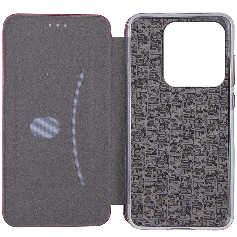 Кожаный чехол-книжка Classy для Xiaomi Redmi 10C на картинке №3