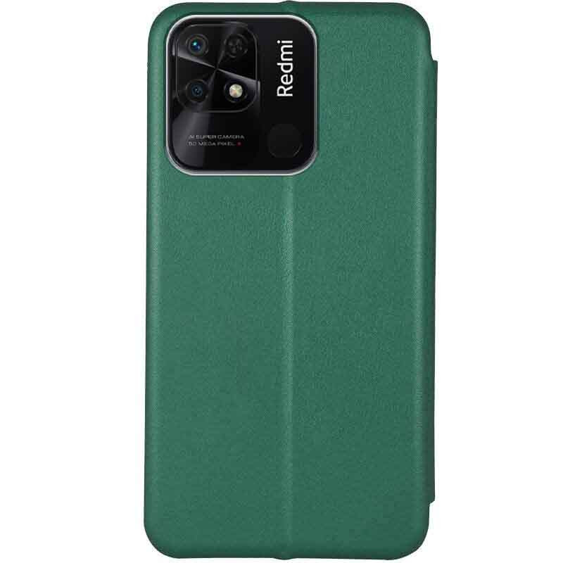 Кожаный чехол-книжка Classy для Xiaomi Redmi 10C на картинке №2