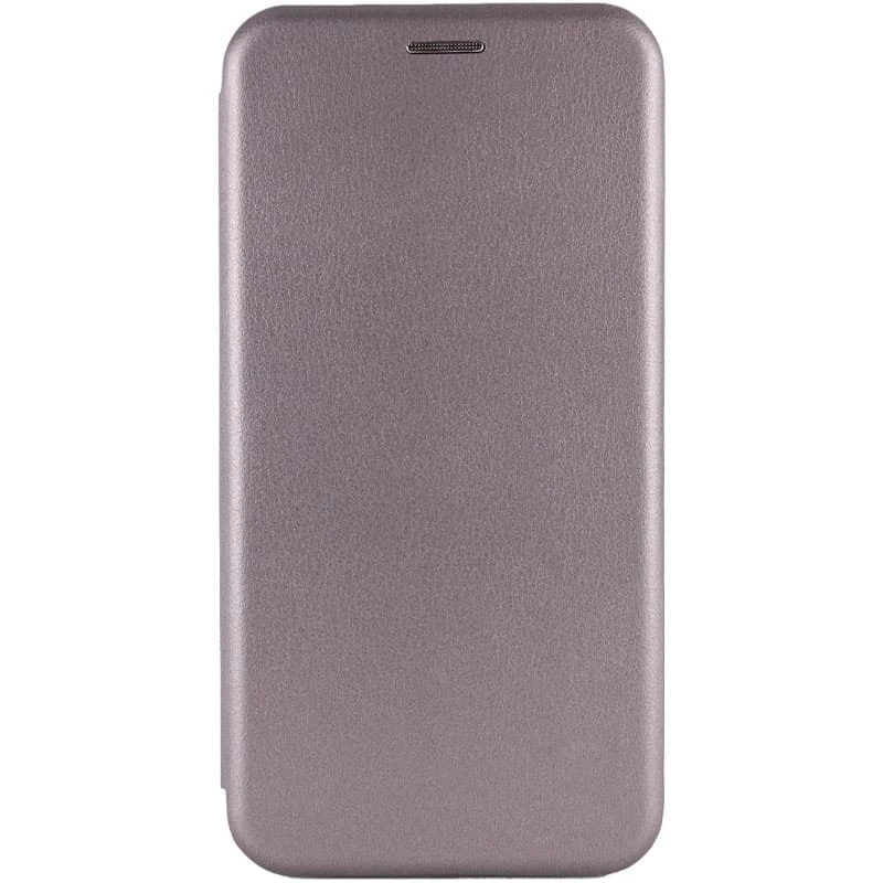 Кожаный чехол-книжка Classy для Samsung Galaxy A05, Серый, Искусственная кожа, купить оптом с доставкой