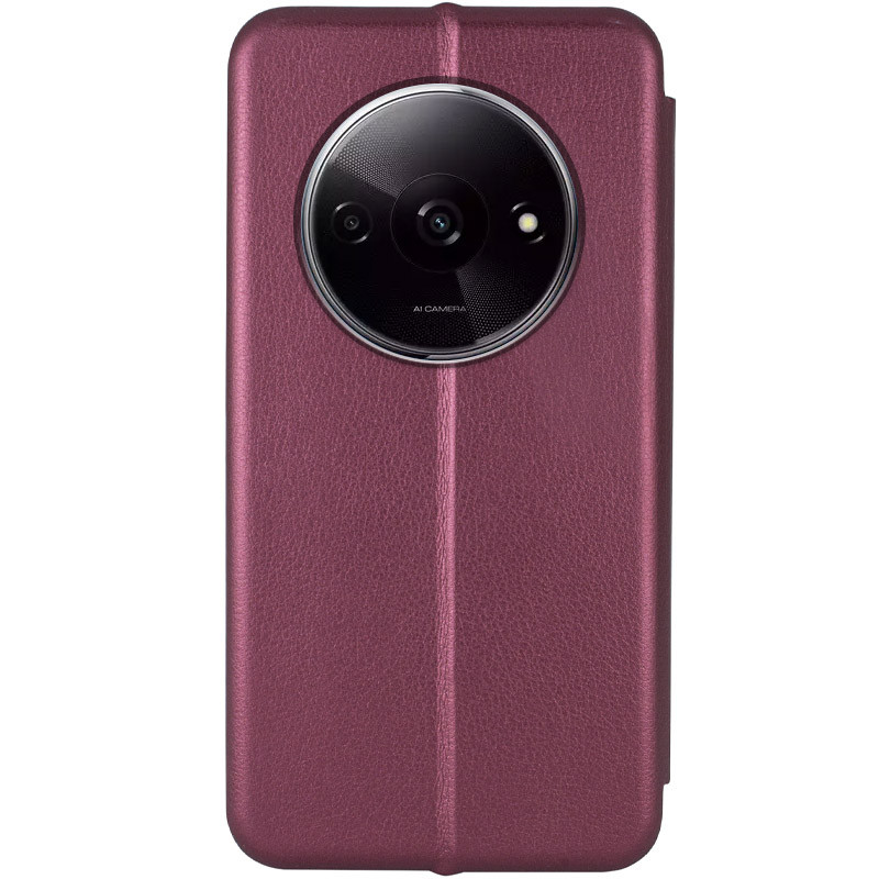 Кожаный чехол-книжка Classy для Xiaomi Redmi A3 на картинке №3