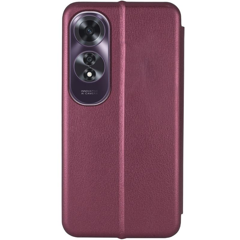 Кожаный чехол-книжка Classy для Oppo A60 4G на картинке №2