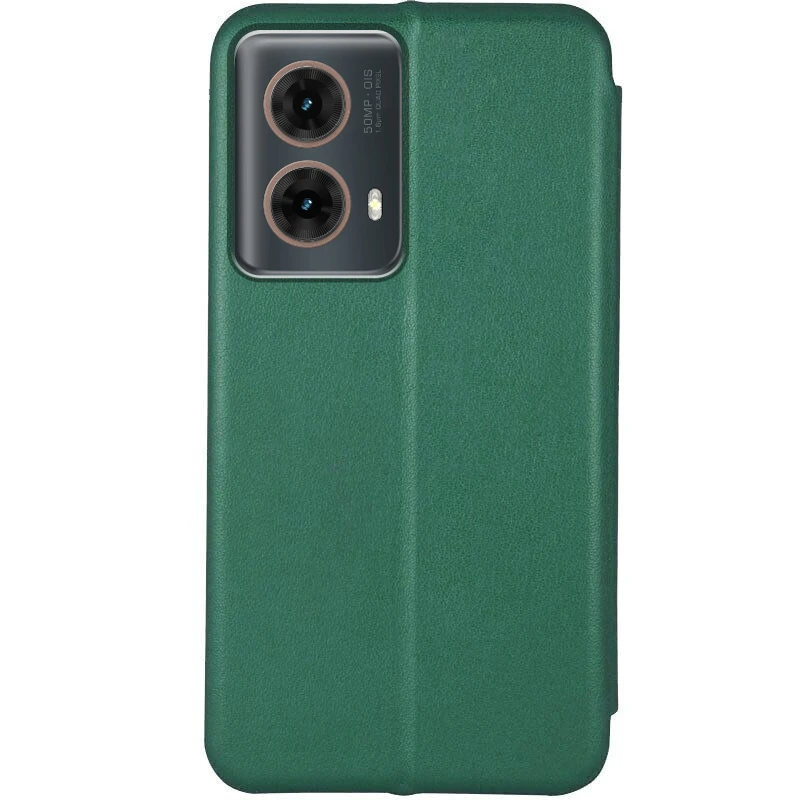 Кожаный чехол-книжка Classy для Motorola Moto G85, Зеленый 1, Искусственная кожа, купить оптом с доставкой