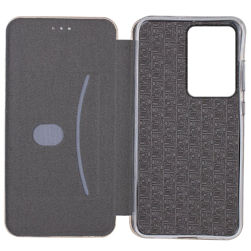 Кожаный чехол-книжка Classy для Motorola Moto G85, Золотой 2, Искусственная кожа, купить оптом с доставкой