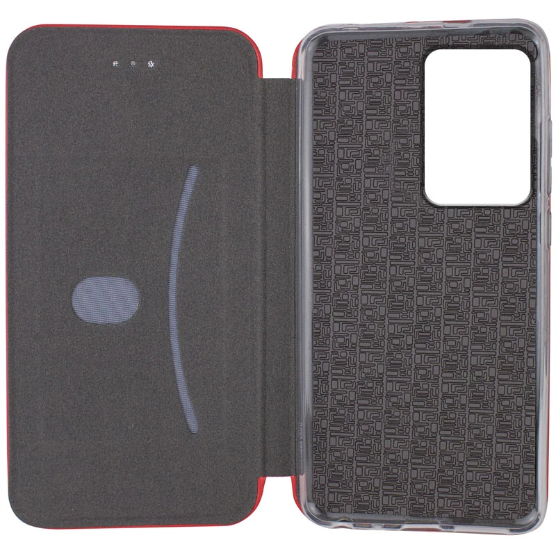 Кожаный чехол-книжка Classy для Motorola Moto G85, Красный 2, Искусственная кожа, купить оптом с доставкой