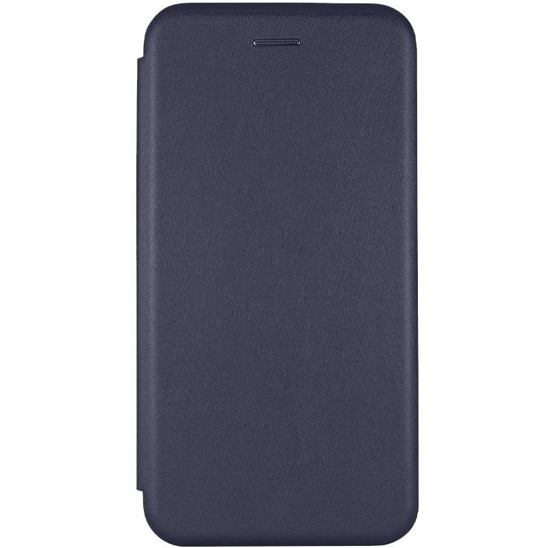Кожаный чехол-книжка Classy для Motorola Moto G85, Темно-синий, Искусственная кожа, купить оптом с доставкой