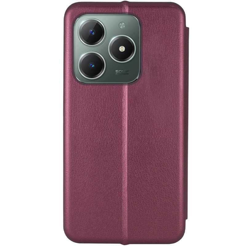 Кожаный чехол-книжка Classy для Realme C63 4G на картинке №3