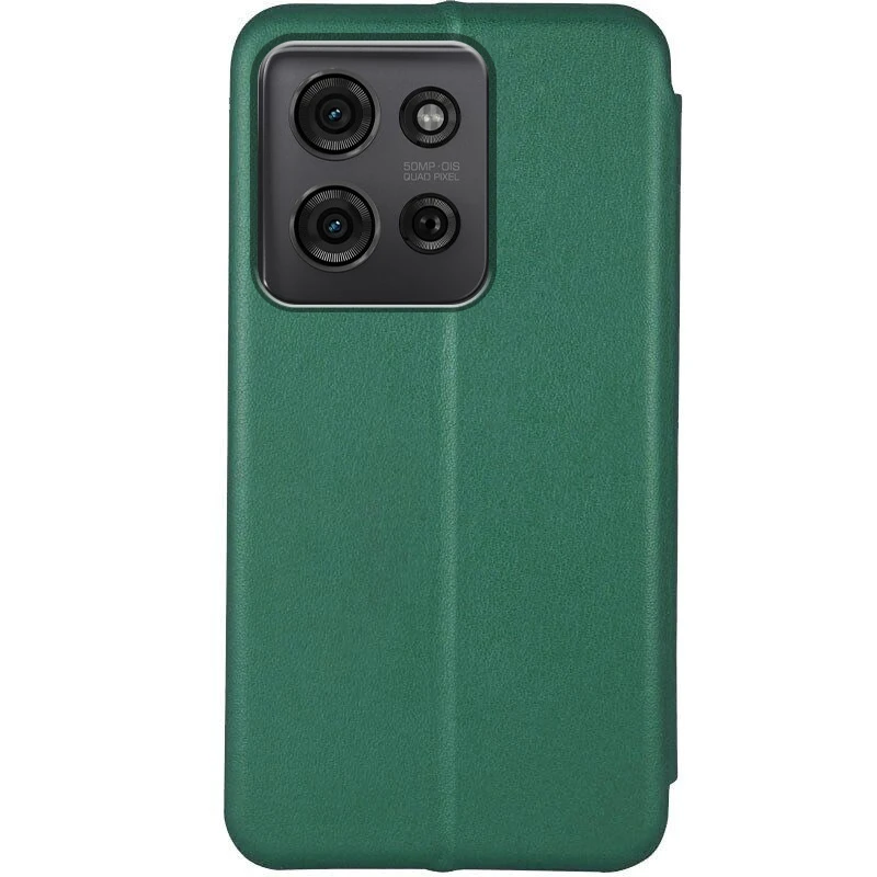 Кожаный чехол-книжка Classy для Motorola Moto G75 5G, Зеленый 1, Искусственная кожа, купить оптом с доставкой