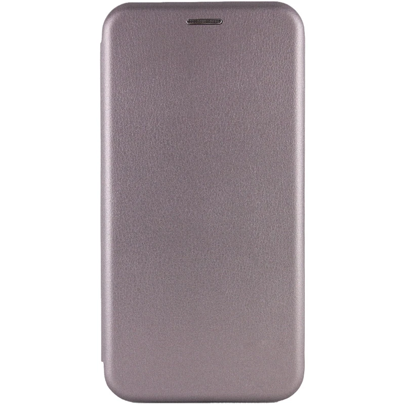 Кожаный чехол-книжка Classy для Motorola Moto G75 5G, Серый, Искусственная кожа, купить оптом с доставкой