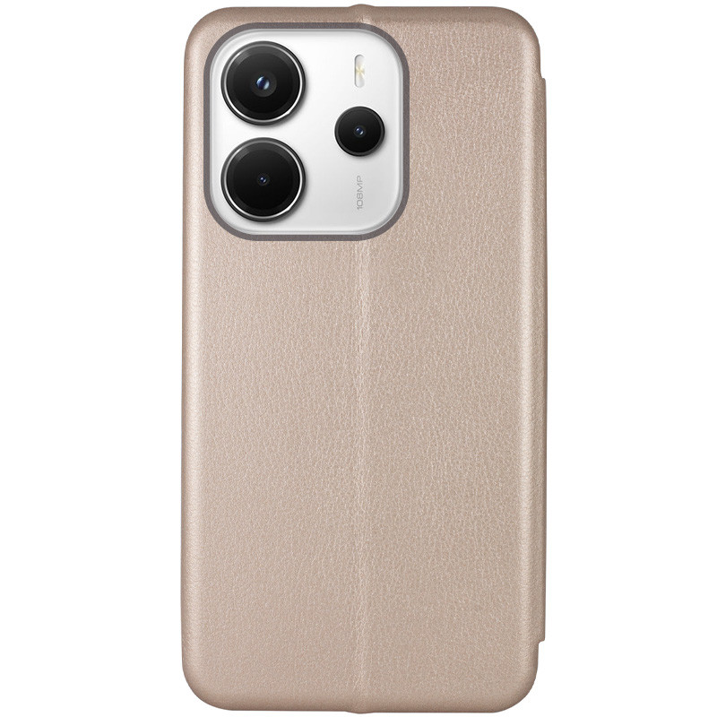 Кожаный чехол-книжка Classy для Xiaomi Redmi Note 14 4G (Int. version) на картинке №2