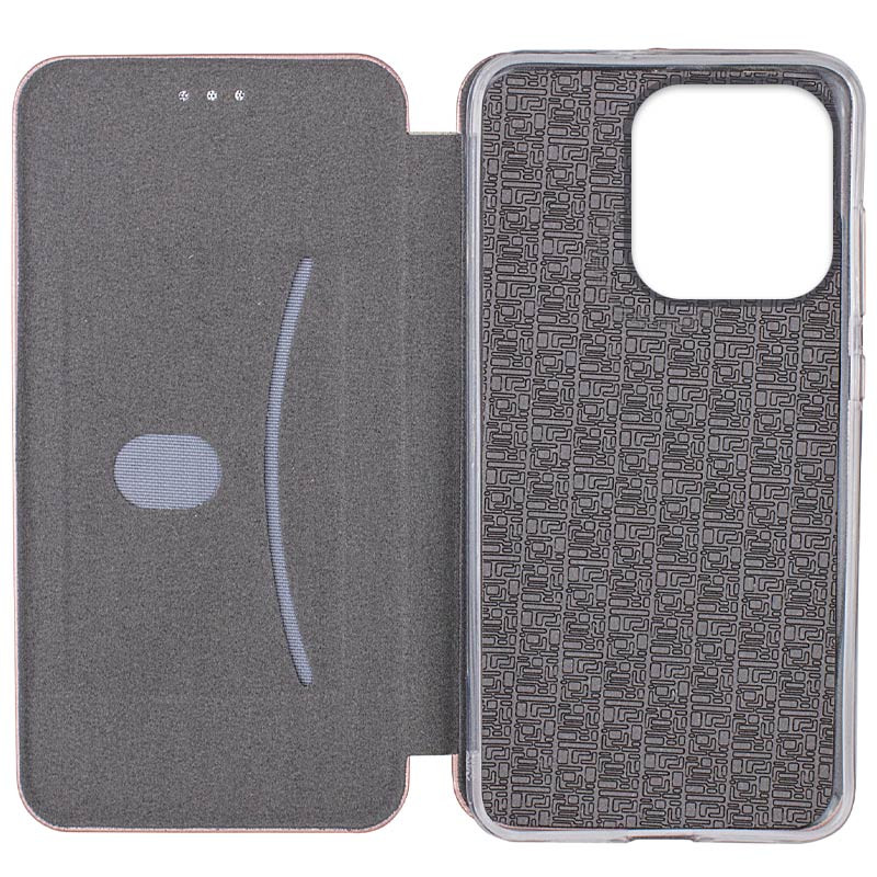 Кожаный чехол-книжка Classy для Xiaomi Redmi Note 14 4G (Int. version) на картинке №3