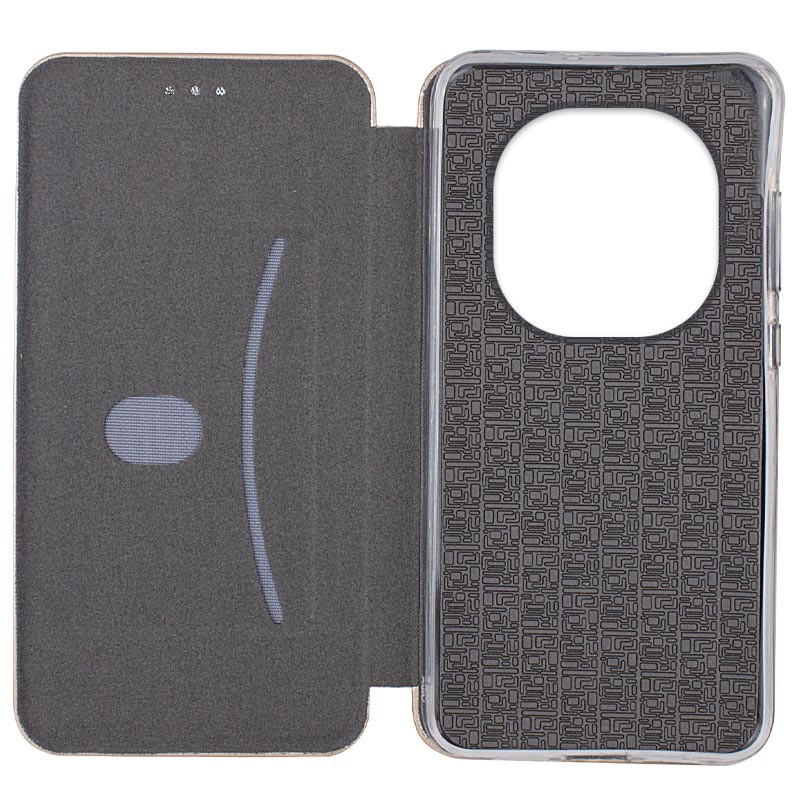 Кожаный чехол-книжка Classy для Xiaomi Redmi Note 14 Pro 4G на картинке №3