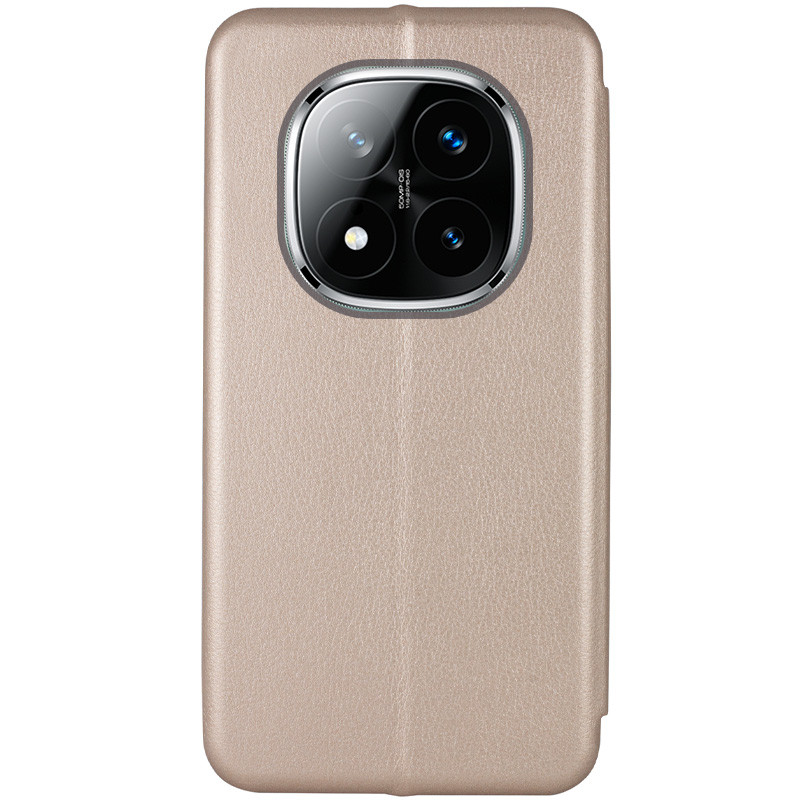 Кожаный чехол-книжка Classy для Xiaomi Redmi Note 14 Pro 4G на картинке №2