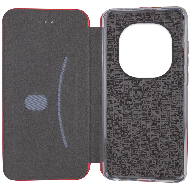 Кожаный чехол-книжка Classy для Xiaomi Redmi Note 14 Pro 4G на картинке №3