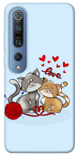 Чехол itsPrint Два кота Love для Xiaomi Mi 10 / Mi 10 Pro