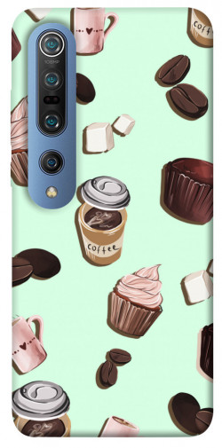 Чехол itsPrint Coffee and sweets для Xiaomi Mi 10 / Mi 10 Pro