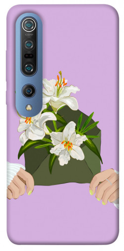 Чехол itsPrint Flower message для Xiaomi Mi 10 / Mi 10 Pro