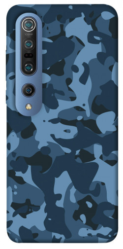 Чехол itsPrint Синий камуфляж для Xiaomi Mi 10 / Mi 10 Pro