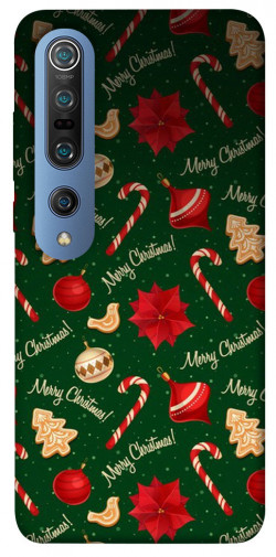 Чехол itsPrint Merry Christmas для Xiaomi Mi 10 / Mi 10 Pro