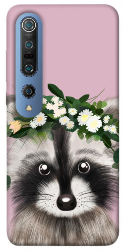 Чохол itsPrint Raccoon in flowers для Xiaomi Mi 10 / Mi 10 Pro