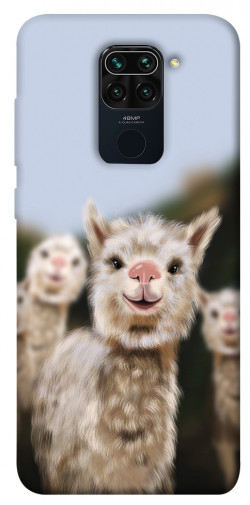 Чехол itsPrint Funny llamas для Xiaomi Redmi Note 9 / Redmi 10X