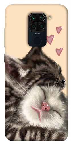 Чохол itsPrint Cats love для Xiaomi Redmi Note 9 / Redmi 10X