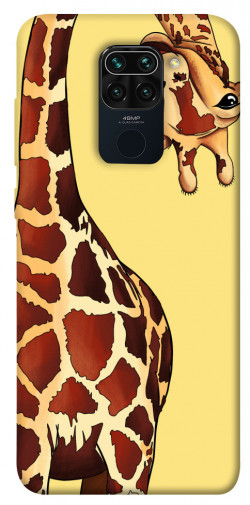 Чехол itsPrint Cool giraffe для Xiaomi Redmi Note 9 / Redmi 10X