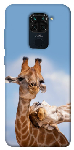 Чехол itsPrint Милые жирафы для Xiaomi Redmi Note 9 / Redmi 10X