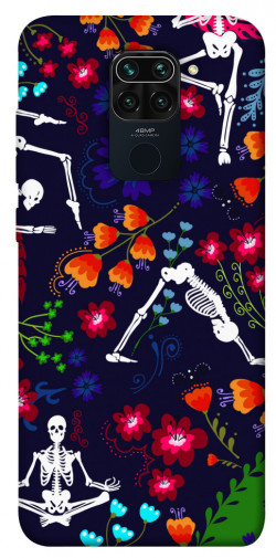 Чехол itsPrint Yoga skeletons для Xiaomi Redmi Note 9 / Redmi 10X