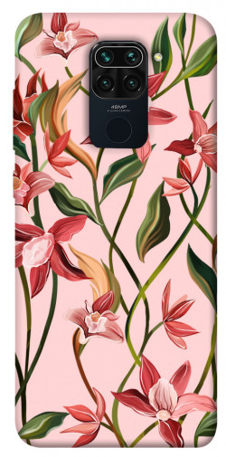 Чехол itsPrint Floral motifs для Xiaomi Redmi Note 9 / Redmi 10X