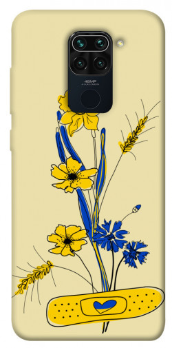 Чехол itsPrint Українські квіточки для Xiaomi Redmi Note 9 / Redmi 10X