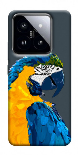 Чехол itsPrint Попугай для Xiaomi 14 Pro